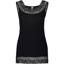 Cream Florence Top - Nero