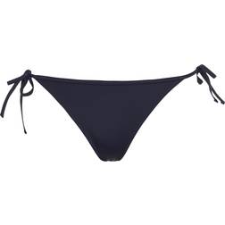 Tommy Hilfiger Badeanzüge Cheeky String Side Tie - černé