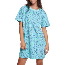 Quiksilver Heritage Days Dress Aqua Sky Strange Daze