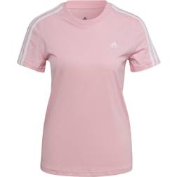 Adidas 3 Stripes Maglietta Donna Rosa