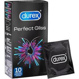 Durex Perfect Gliss Extra Lubrification Bo&icirc te de 10 Transparent