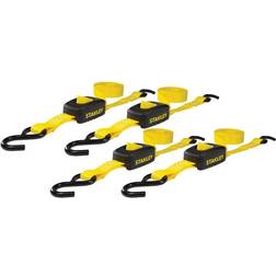 Stanley Enclosed Cambuckle Tie Down Straps 4-Pack