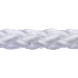 Robline Polyester 8 lina, Størrelse polyester 8 line 5 mm hvid 200 meter