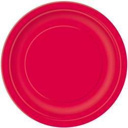 Unique Party Disposable Plates Cardboard 23cm 8pcs