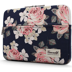 CanvasLife 13" Sleeve - Navy Rose