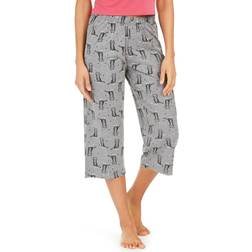 Hue Womens Kitty Print Capri Pajama Bottoms