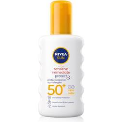 Nivea SUN Protect & Sensitive Aurinkosuojasuihke SPF 50+