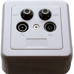 Triax Sat Uttag Twin Slut