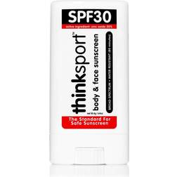 Thinksport Face and Body Stick Mineral Sunscreen SPF 30 0.64 oz