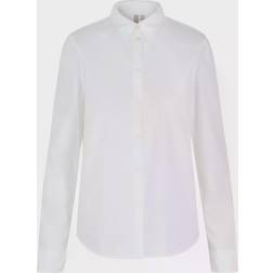 Pieces Irena Ls Oxford Shirt - Valkoinen