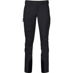 Bergans Women's Breheimen Softshell Pant - Black/Solid Charcoal