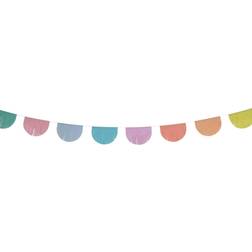 Folat 18987 Fringe Garland Pastel 6 Metres, Multicoloured