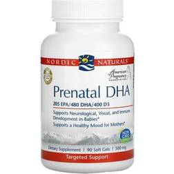 Nordic Naturals Prenatal DHA 500 mg 90 Softgels