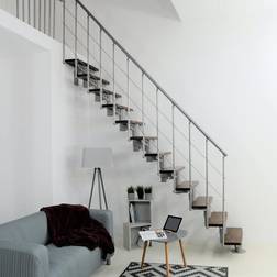 Byggera Minka Mittelholmtreppe Comfort Top Walnuss 312 cm