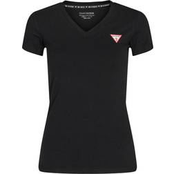 Guess SS VN Mini Triangle TEE Kvinde T-shirts Ensfarvet hos Magasin Jet A996