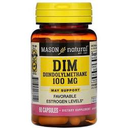 Mason Natural DIM Diindolylmethane, 100 mg, 60 Capsules 60 pcs