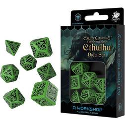 Q Workshop Call of Cthulhu: The Outer Gods Cthulhu Dice Set