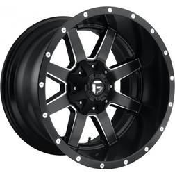 Fuel UTV Maverick 16X7 ET13 4X110 79.40 Matte Black Milled