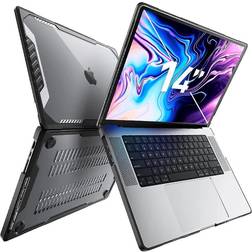 Supcase Unicorn Beetle Series Case for MacBook Pro 14 Inch (2021 Release) A2442 M1 Pro M1 Max, Dual Layer Hard Shell Protective Cover for MacBook Pro 14" with Touch ID (Black)