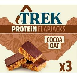 Trek Cocoa Oat Protein Flapjacks