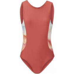 Picture Curving Swimsuit faded rose