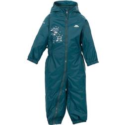 Trespass Baby Unisex Dripdrop Gepolsterter Wasserdichter Regenanzug - Violett
