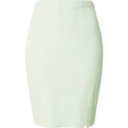 Urban Classics Ladies Rib Knit Skirt - Grün