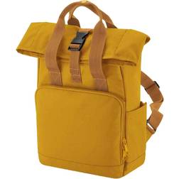 BagBase Unisex Adult Mini Recycled Twin Handle Knapsack (Mustard Yellow) (One Size) Yellow