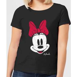 Disney Mickey Mouse Minnie Face Women's T-Shirt