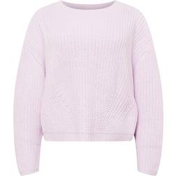 Urban Classics Ladies Ladies Wide Oversize Sweater softlilac