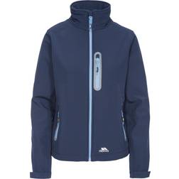 Trespass Hallie Vindtät Lätt Softshell Jacka - Marinblått