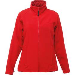 Regatta Womens/Ladies Uproar Softshell Jacket (Water Repellent & Wind Resistant) (All Black) Also in: 2, 10