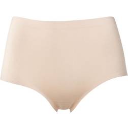 Trofé Core Solids Seamless Midi Brief - Beige