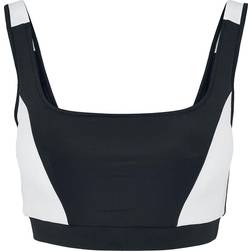 Urban Classics Ladies Ladies Color Block Bra black/white