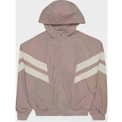 Urban Classics Girls Crinkle Batwing Jacket Jacka Dam benvit