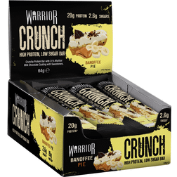 Warrior Crunch Protein Bar Banoffee Pie 12 Stk.