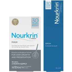 Nourkrin Man 180 Tablets With Serum 30Ml