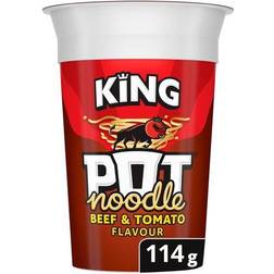 King Pot Noodle Beef & Tomato 114g