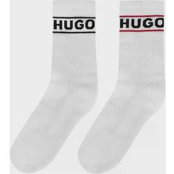 HUGO Bomuldsstrømper Med Logo Til Kvinder - Sort