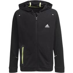 Adidas Junior XFG Summer Zip Hoodie - Black (HA3935)