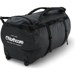 Northcore 110L Wheeled Duffle Bag - Black/White