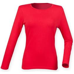 Camiseta De Manga Larga El'stica Feel Good - Azul