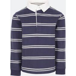 Trespass Boys Keelbeg Striped Jersey (11-12 Years) (Navy)