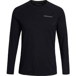Peak Performance Magic Crew Skiunder Trøje - Black
