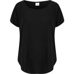 Tombo T-shirt Met Ronde Hals - Zwart