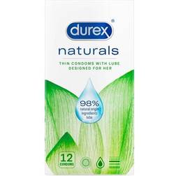 Durex Naturals Condoms 12 pack