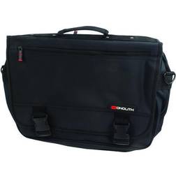 Monolith Flap-Over Business Laptop Briefcase (Black) 3192
