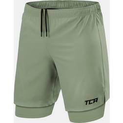 TCA Men's Ultra 2-in-1 Running Short
