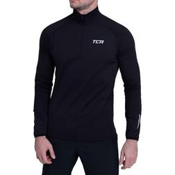 Felpa Winter Run a Mezza Zip Da Uomo - Blu Navy