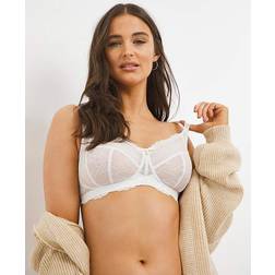 Gossard Soutien-Gorge Sans Armatures En Dentelle - Blanc